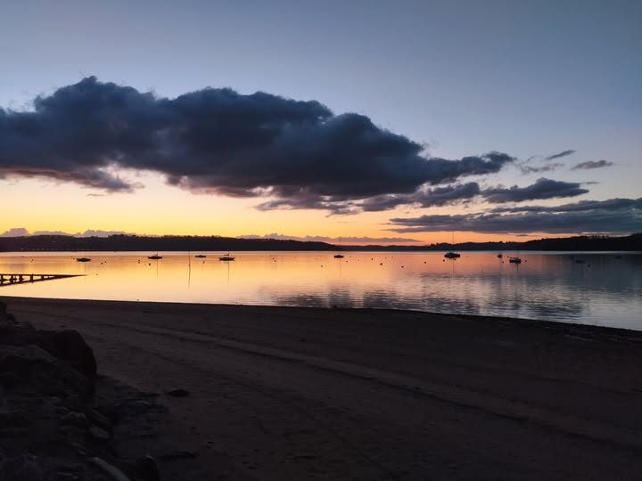 La plage à pied